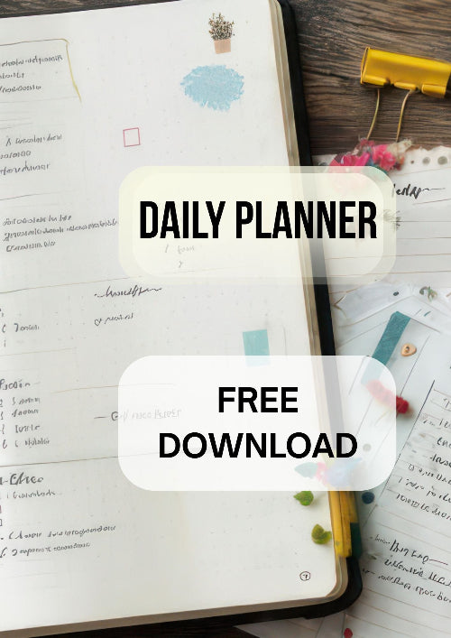 Download a free daily planner