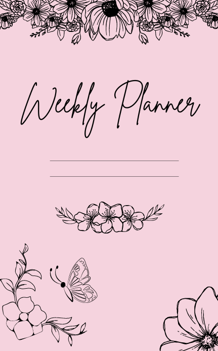 E-Book weekly meal planner
